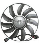 JP GROUP - 1199101700 - Вентилятор радиатора (220Watt- 360mm) / AUDI A3  SKODA Octavia  VW Caddy, Golf, Touran 03~